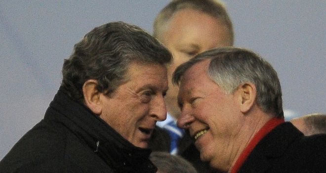 Roy Hodgson (L): Rated highly by Ferguson despite bad spell at Anfield