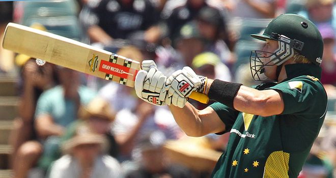 White: Will miss the one-day series