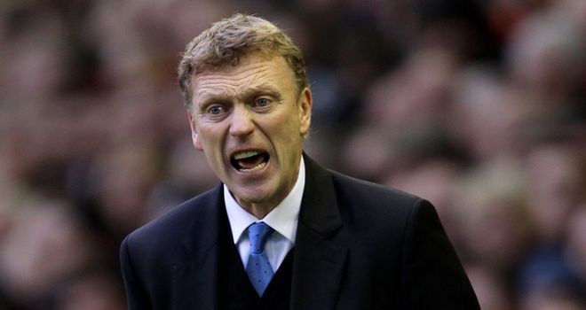 Moyes: Has been without four of his key players