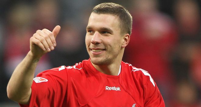 Lukas Podolski is keen to see out his contract with Cologne