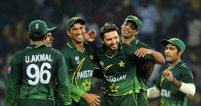 Good times: Pakistan are on a World Cup roll