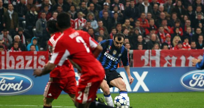 Pandev: Scores the winner