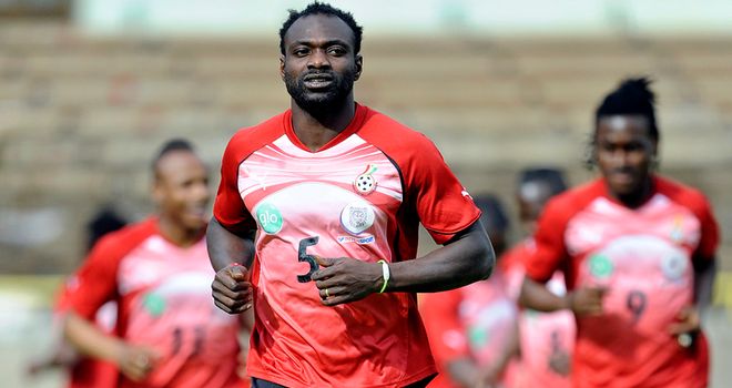 Mensah: Set for a three week lay-off
