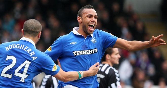 Bartley: Played a part in Rangers' successful SPL title bid