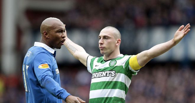 Brown: Enjoys Diouf 'banter'