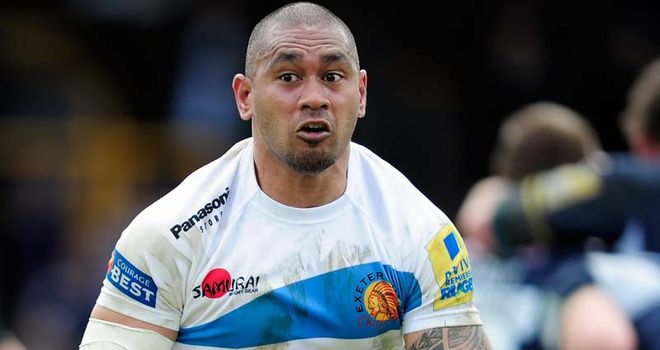 Junior Poluleuligaga: Signed on a short term loan deal from Exeter Chiefs