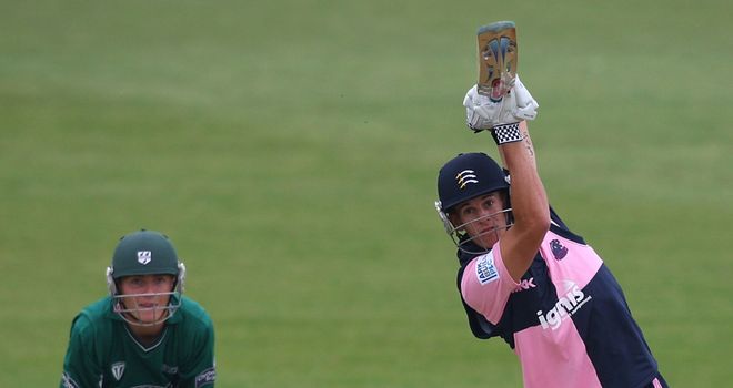 Dexter: top scored for Middlesex