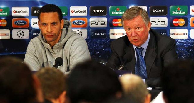 Sir Alex Ferguson: Happy with Rio Ferdinand