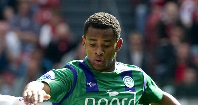 Leandro Bacuna on the mark for Groningen in 6-0 win over Feyenoord