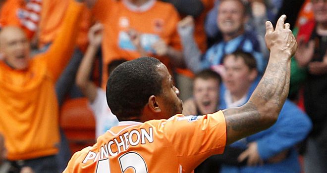 Puncheon: Attracting interest after impressing during his loan spell at Blackpool