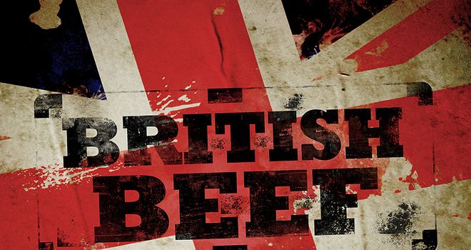 The Beef: Reid challenged Calzaghe for his world title the day before Valentine's Day
