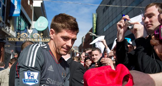 Gerrard: Believes competition for places will only help the club in the long run