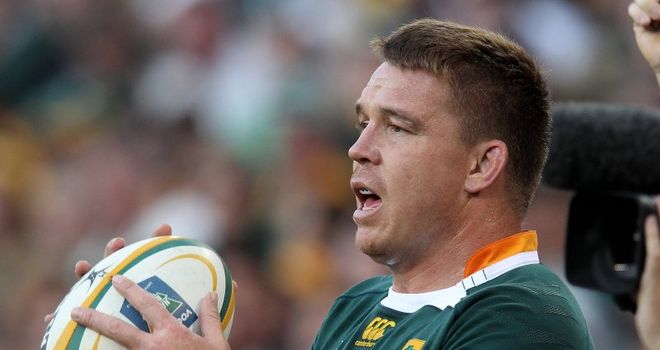 Smit: To lead Springboks in their World Cup defence