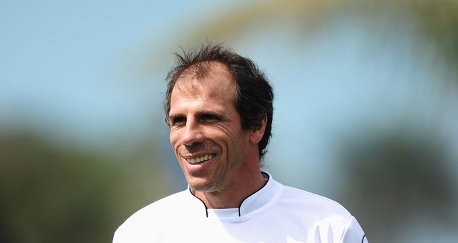 Gianfranco Zola: Has introduced seven new players at Watford