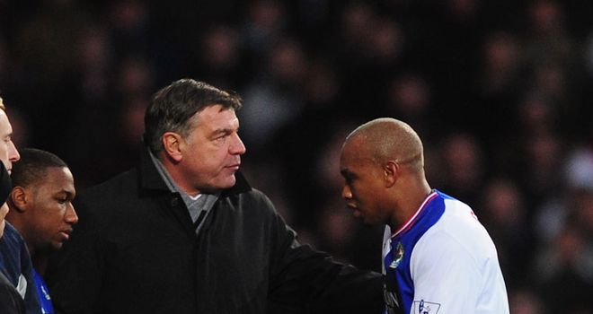 Diouf: Admits it would be fantastic to play under Allardyce once more
