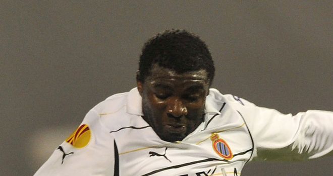 Dorge Kouemaha: The on-loan striker could be out for eight months through injury