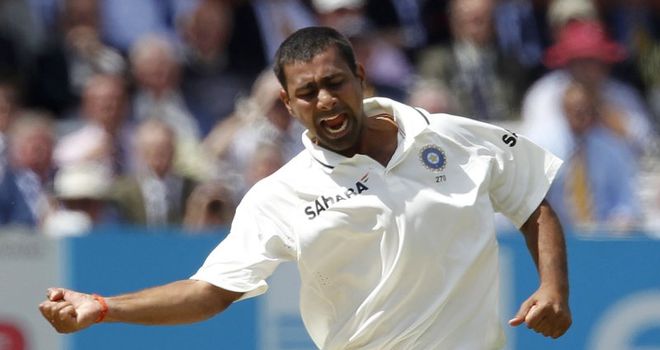 Kumar: had taken 15 wickets for the tourists in three Tests against England