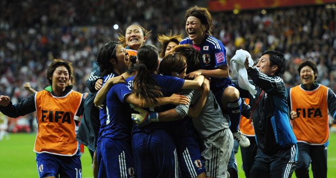 Japan toast their success