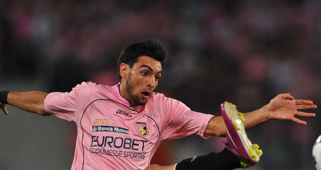 Pastore: The 22-year-old has also been linked with Malaga, Manchester United and Manchester City