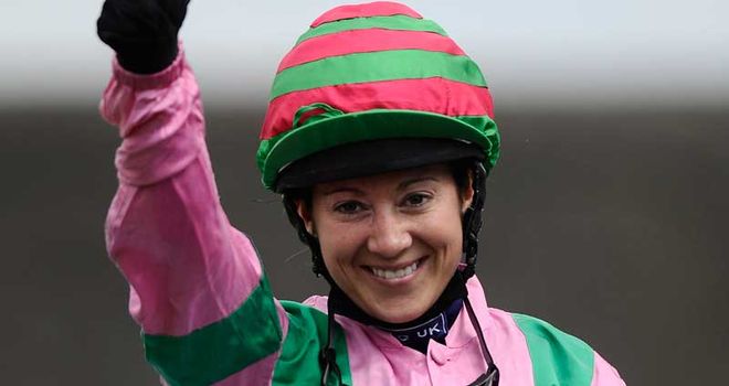 Hayley Turner: Well supported winner