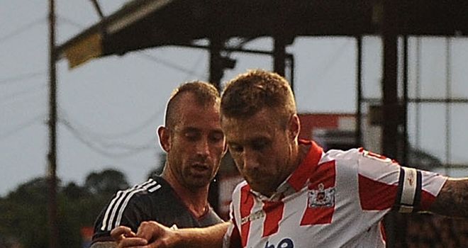 Meireles in action against Exeter in midweek