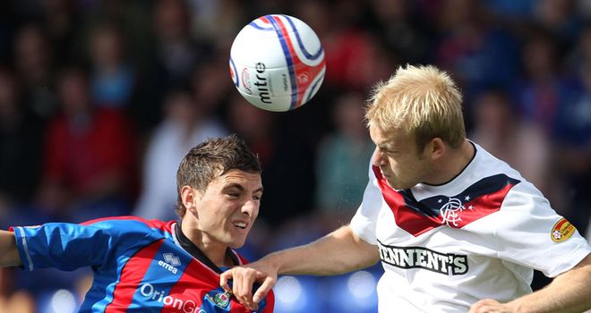 Shinnie (l): Had chances to score