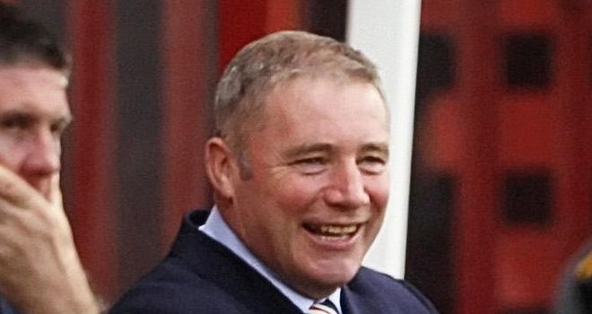 Ally McCoist: Pleased his side have won all six SPL games on the road this season