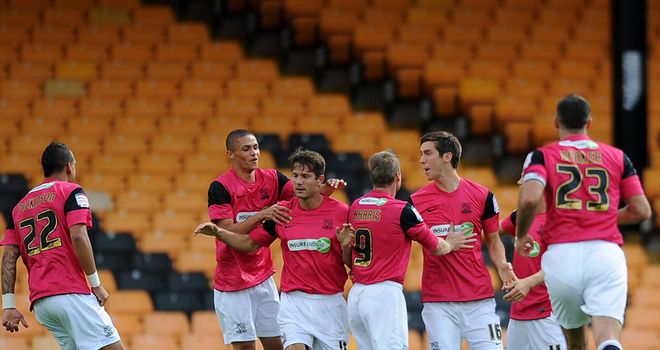 Phillips (centre): Struck late