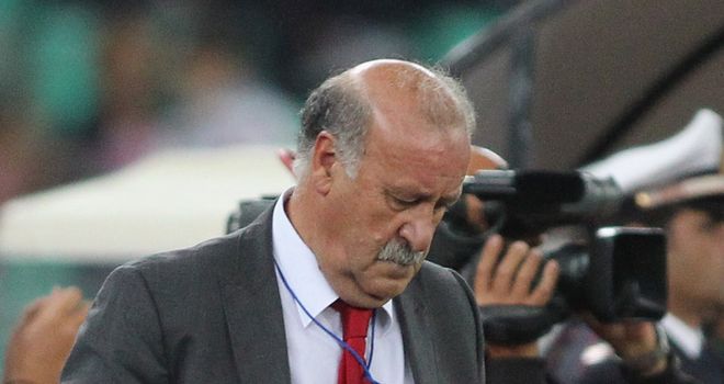 Del Bosque: Wants to give Spain's next big stars a chance to shine