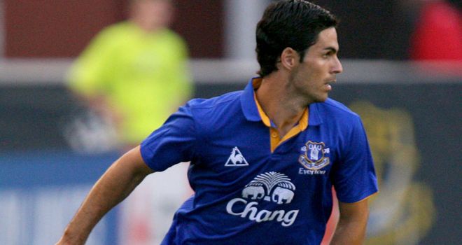 Arteta: Took a step closer to full fitness after featuring in Everton's friendly with Bohemians