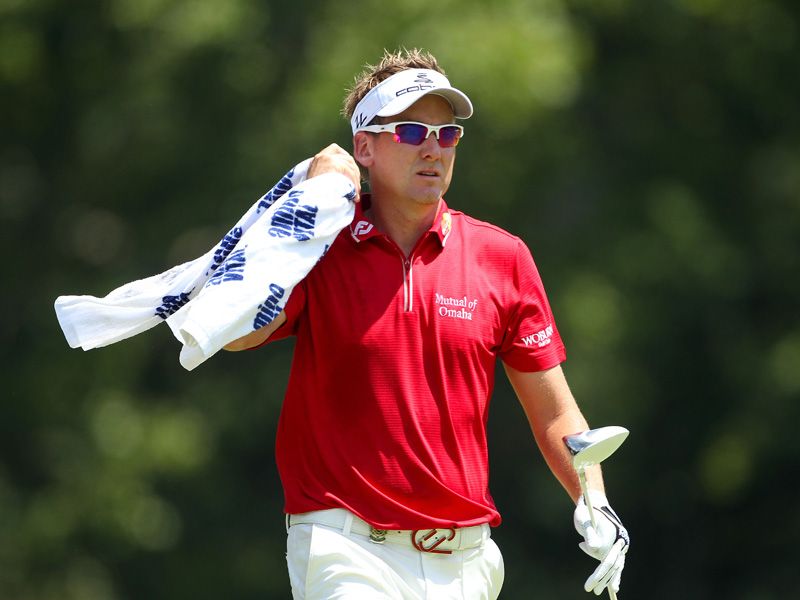 Ian Poulter feels the heat during a closing two-over 72.