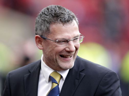 Craig Levein: Says Miller is still the 'number one striker'