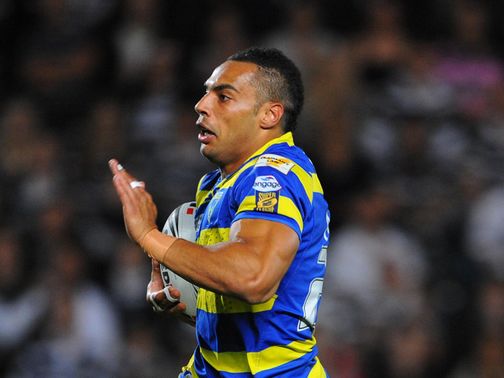 Ryan Atkins: Went over for Warrington in victory