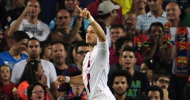 Pato scored the fifth-fastest goal in Champions League history