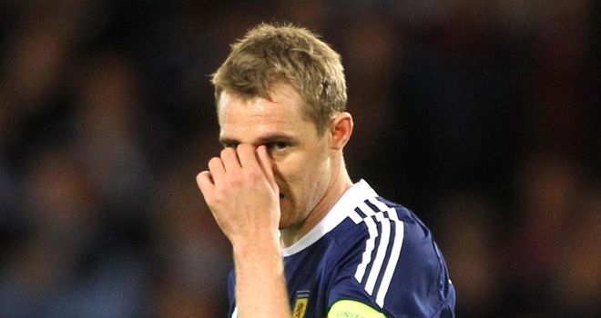 Fletcher: Missing for Scotland against Liechtenstein due to tonsillitis