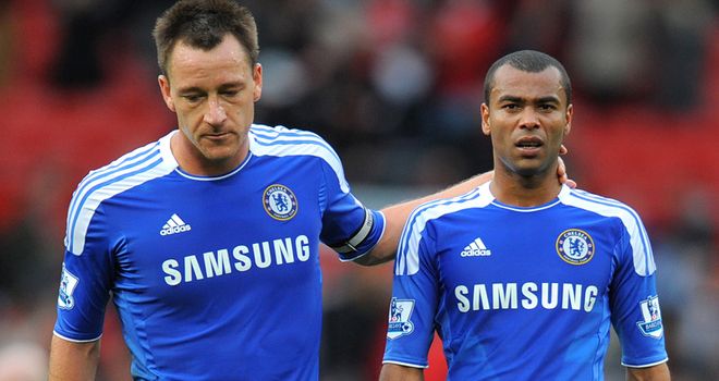 John Terry and Ashley Cole: Back in training and available for selection