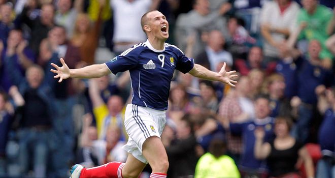 Kenny Miller: The striker wants to carry on scoring goal for the national side