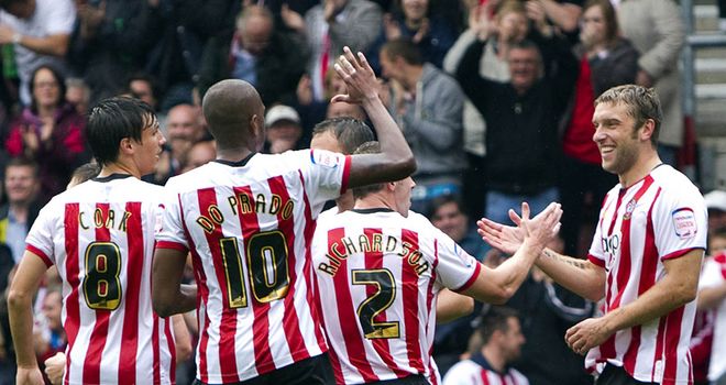 Southampton: Lambert celebrates