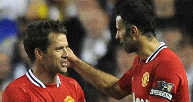 Owen: Notched brace while Giggs also scored at Elland Road