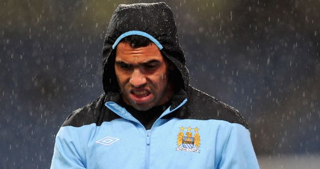Tevez: Mancini claims the Argentine is 'finished' at City and will never play for him again