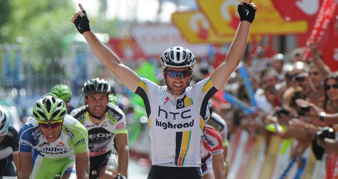 Albasini: Put his fast finish to good use to take a fine stage victory at the Vuelta