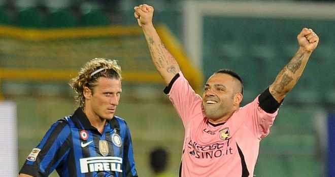 Mauricio Pinilla: Has joined Cagliari from Palermo on a six-month loan with a view to a permanent deal