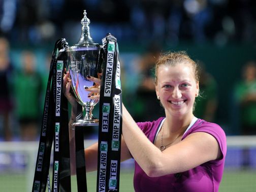 Petra Kvitova: Can keep her grip on the trophy