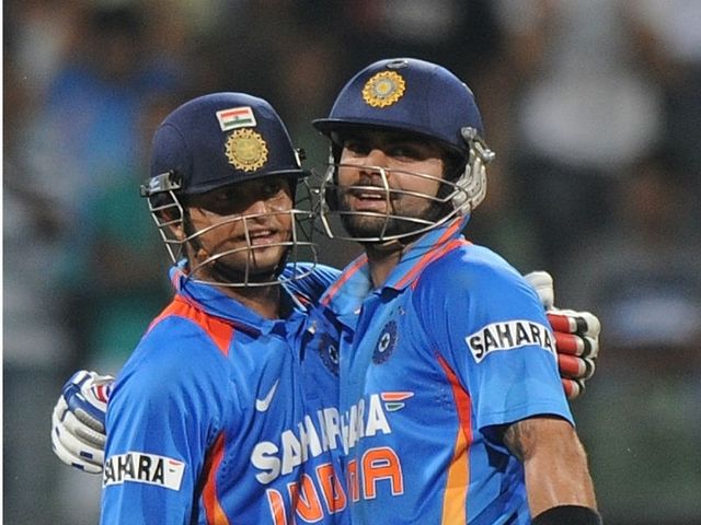 Raina and Kohli took the game away from England.