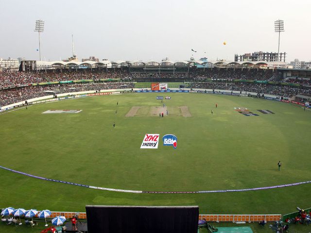 Mirpur's finest in all her dusty glory.