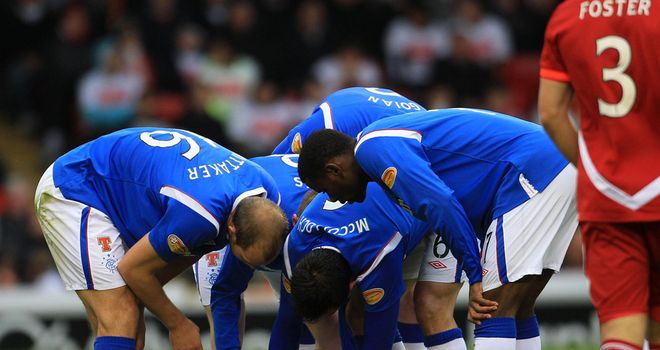 Steven Naismith: Rob Milson thinks the Rangers forward should have seen red for a high tackle prior to injury