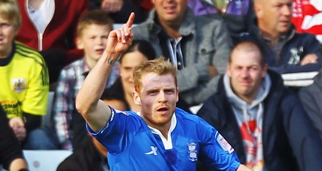 Chris Burke: Winger believes he is playing the best football of his career since joining Birmingham