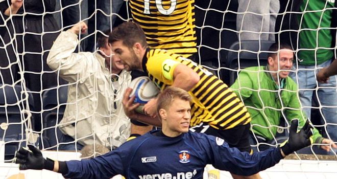 Mulgrew: Celebrates his equaliser for Celtic