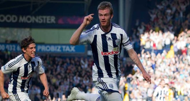 Chris Brunt: Delighted to score first goal from open play since last November