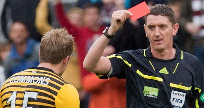 Commons: Sees red at Tynecastle